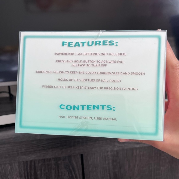 Target Bullseye's Playground Pink Nail Drying Station Bundle💅 - Picture 6 of 7